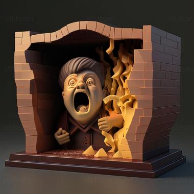 3D model LEGO Creator Harry Potter and the Chamber of Secrets ga (STL)